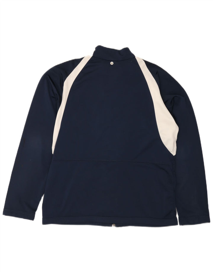 Спортивный костюм Nike для мальчиков с графическим рисунком, верхняя куртка 13–14 лет, XL, темно-синий, с цветными блоками