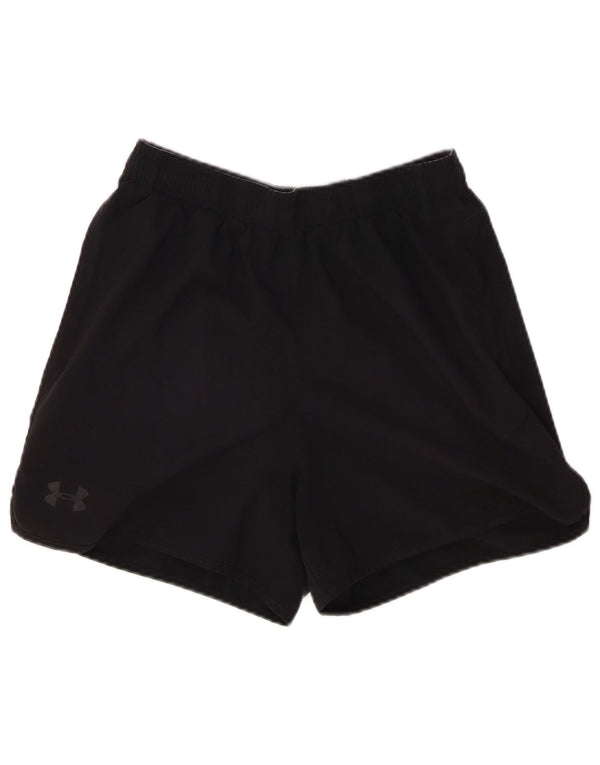 Мужские спортивные шорты свободного покроя UNDER ARMOR Heat Gear, средние черные
