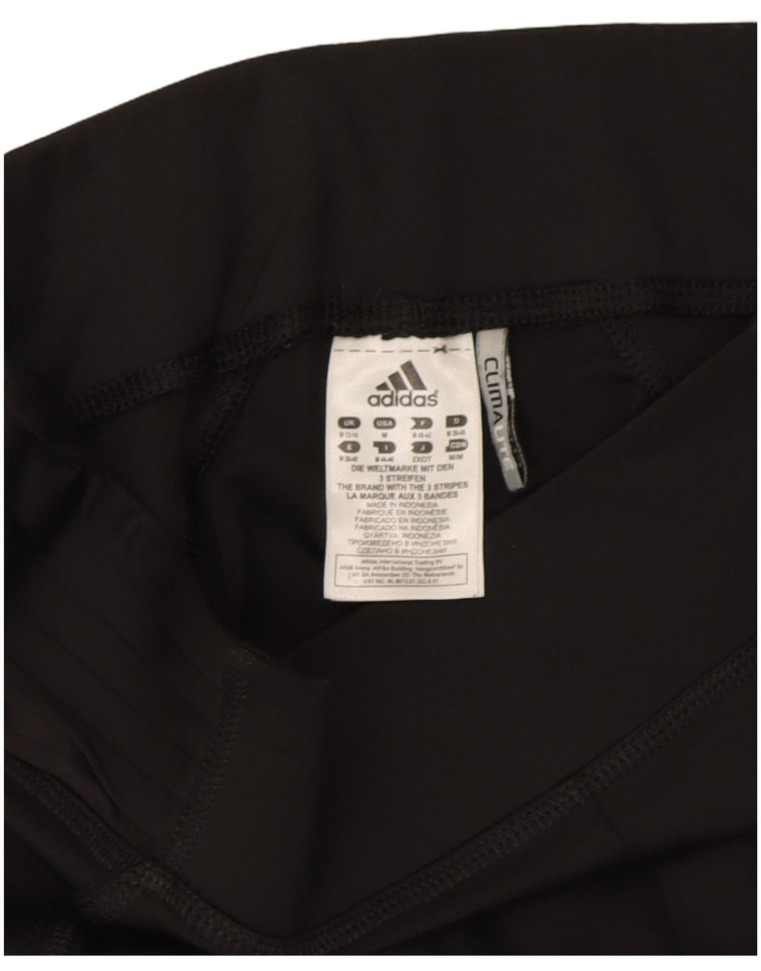 Женские спортивные брюки Adidas UK 12/14, средний черный полиэстер