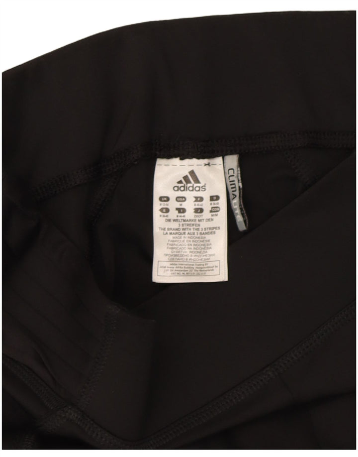 Женские спортивные брюки Adidas UK 12/14, средний черный полиэстер