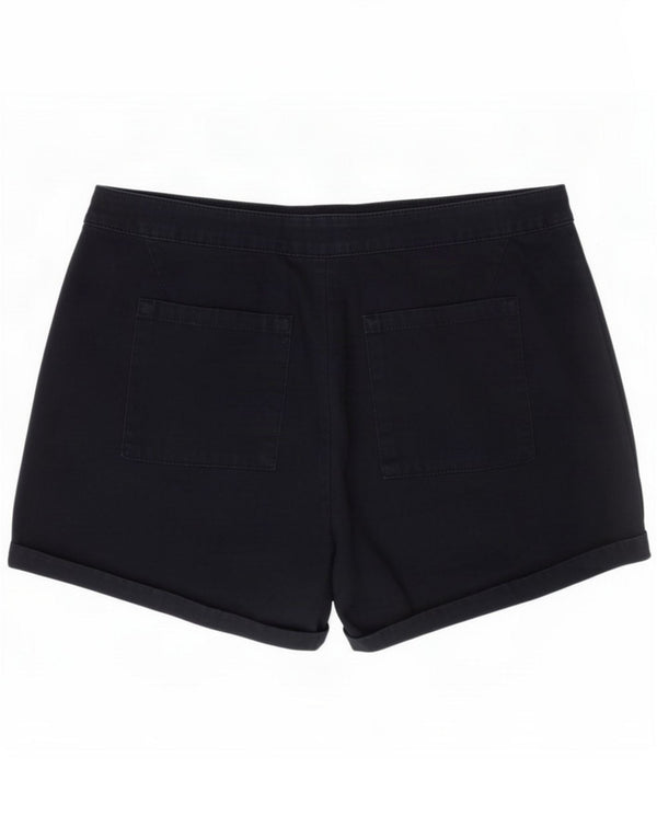 Jack Wills Женские шорты чинос UK 14 Большие W34 Темно-синие хлопковые