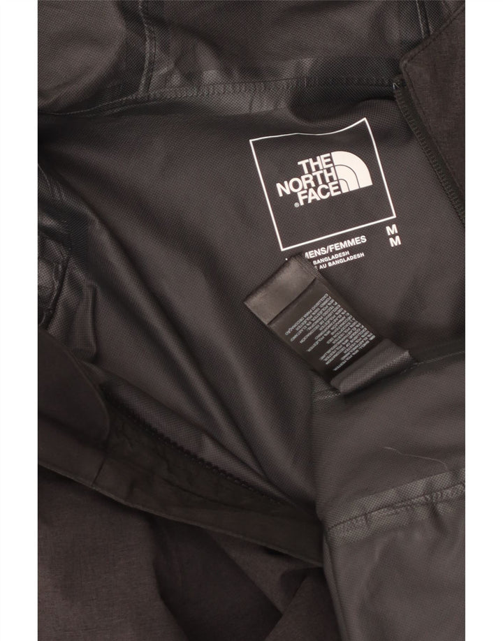 Женская дождевик с капюшоном THE NORTH FACE UK 14, средний серый полиэстер