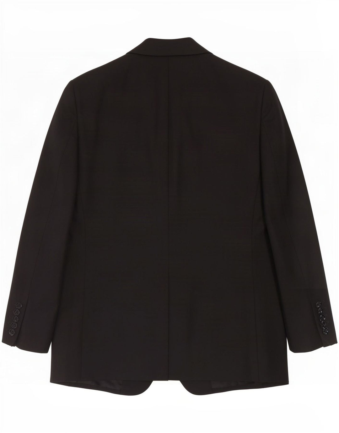 Мужской пиджак Trussardi на 2 пуговицах IT 52 XL, черная шерсть