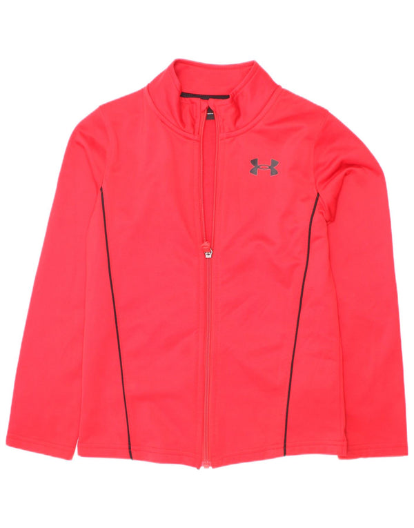 Спортивный костюм Under Armour для мальчиков, верхняя куртка, 6–7 лет, красный полиэстер
