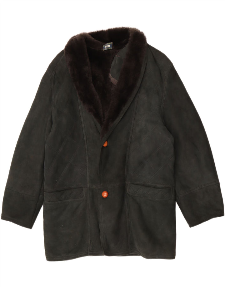 Мужская короткая дубленка Dibi IT 50 Large Khaki