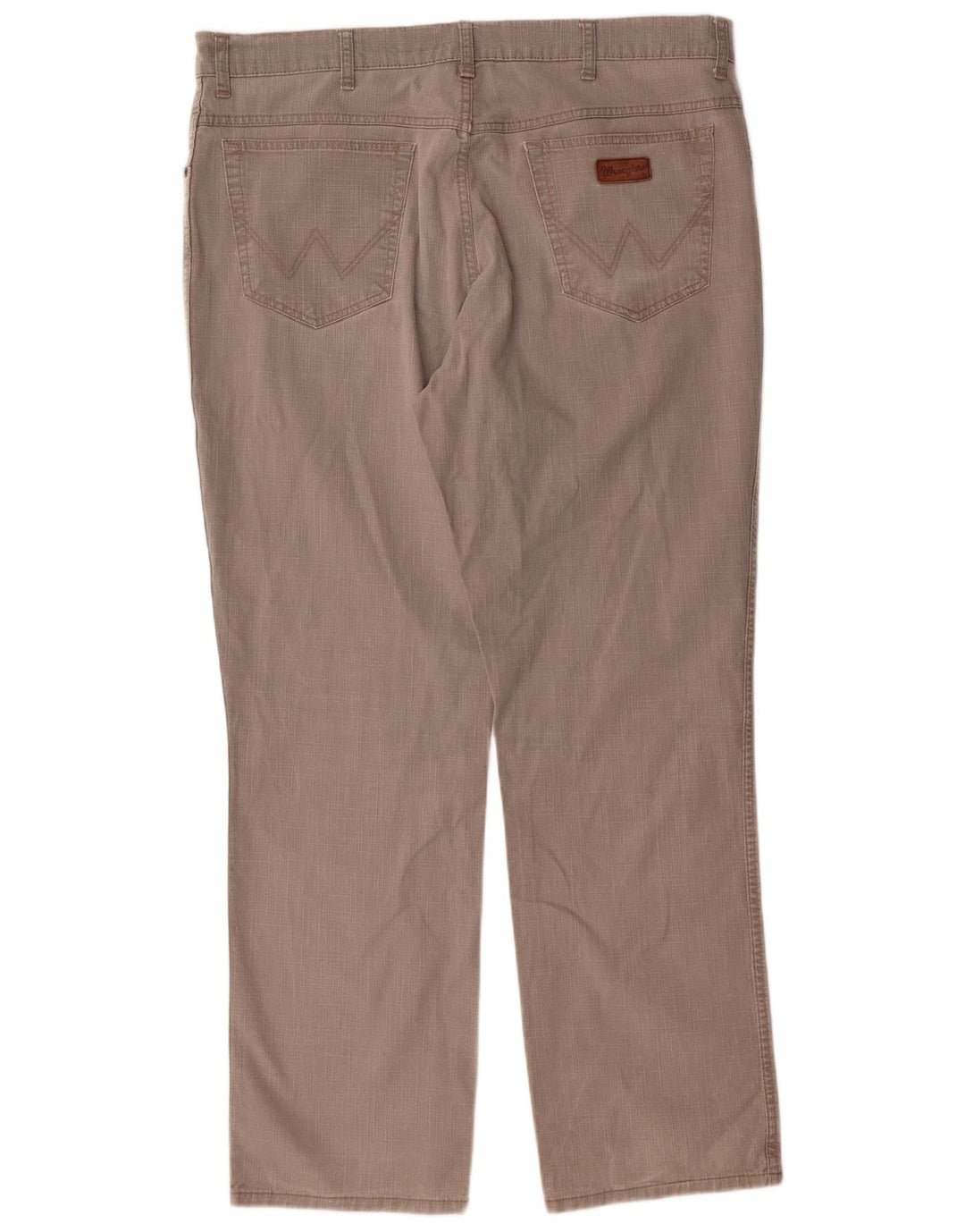 Мужские прямые повседневные брюки Wrangler Texas W40 L32, серые, хлопковые