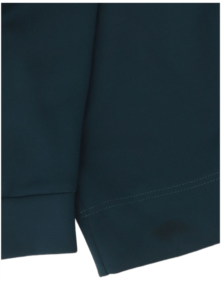 GATTINONI Женский свитер с рисунком UK 14, большой синий полиэстер