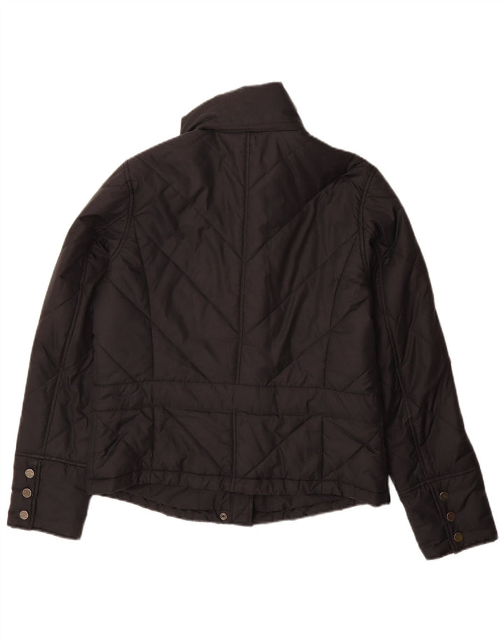 Женская стеганая куртка Tommy Hilfiger UK 16, большой черный полиэстер