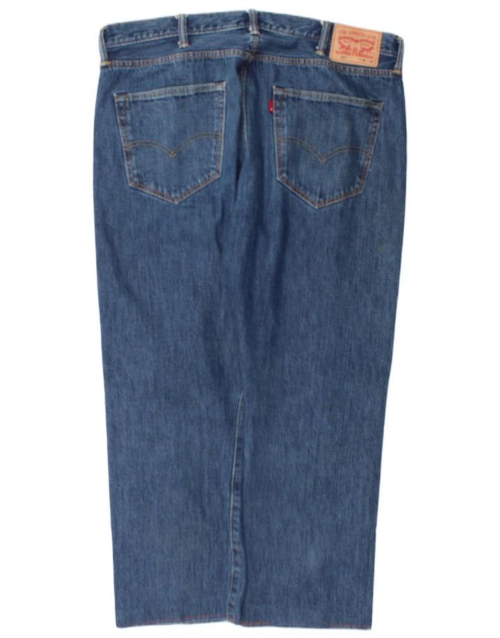 Мужские прямые джинсы Levi's 501 W40 L28 синие