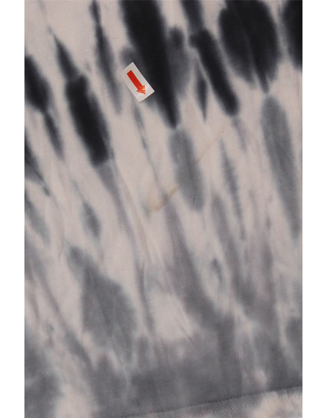 Футболка с рисунком UMBRO для мальчиков, топ 15–16 лет, размер 2XL, серый хлопок с принтом тай-дай