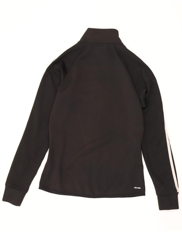 Женская спортивная куртка Adidas Climalite UK 4/6 XS, черный полиэстер