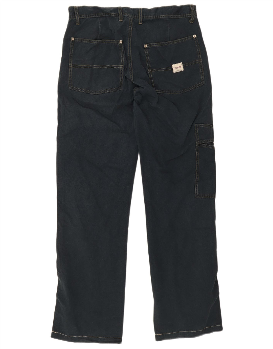 Мужские прямые джинсы Woolrich W32 L32, темно-синий хлопок