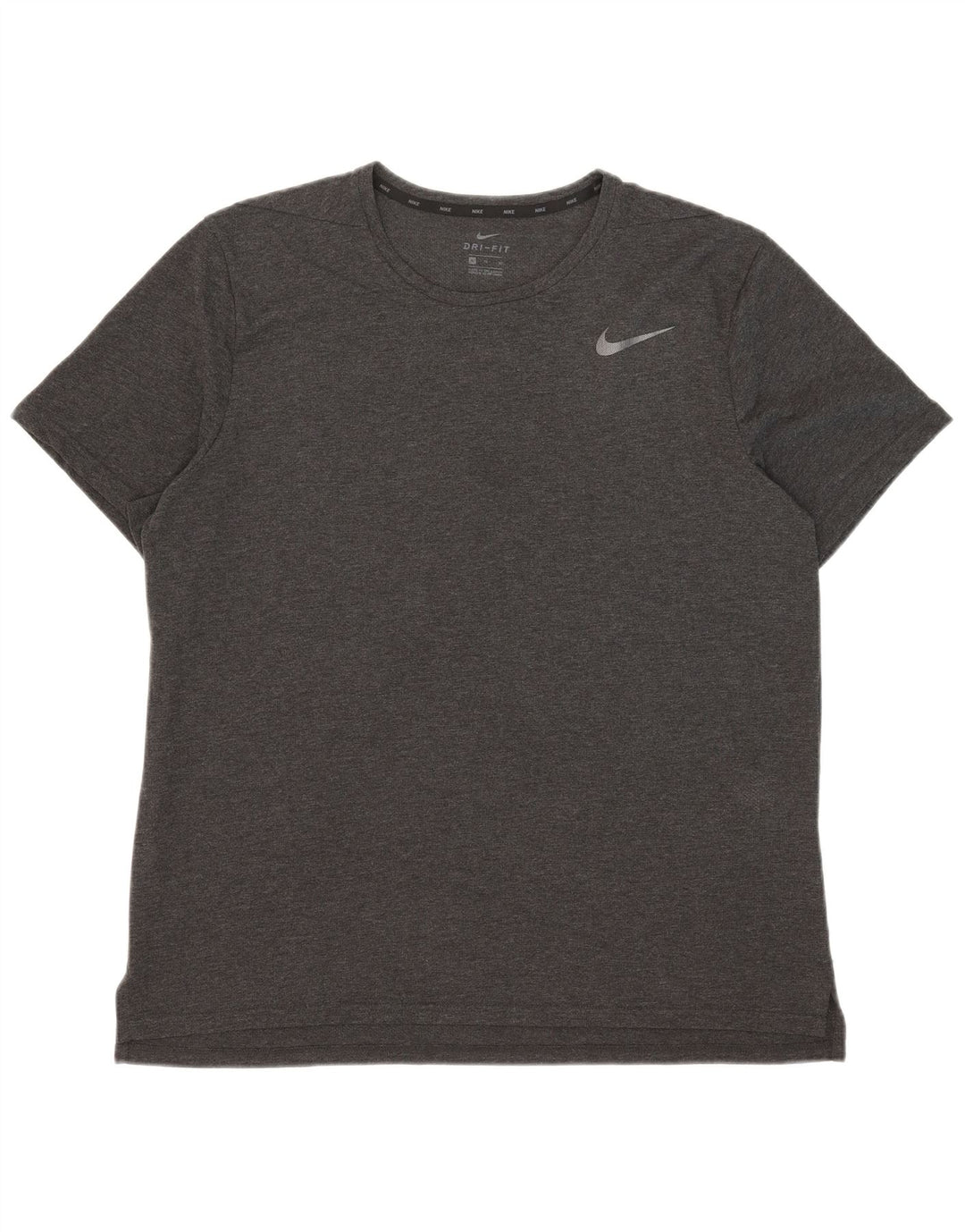 Мужская футболка Nike Dri Fit Top XL, серый полиэстер