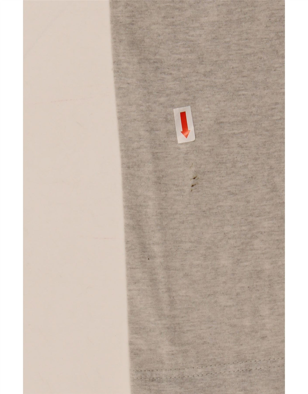 Мужская футболка с рисунком Asics, большой серый хлопок