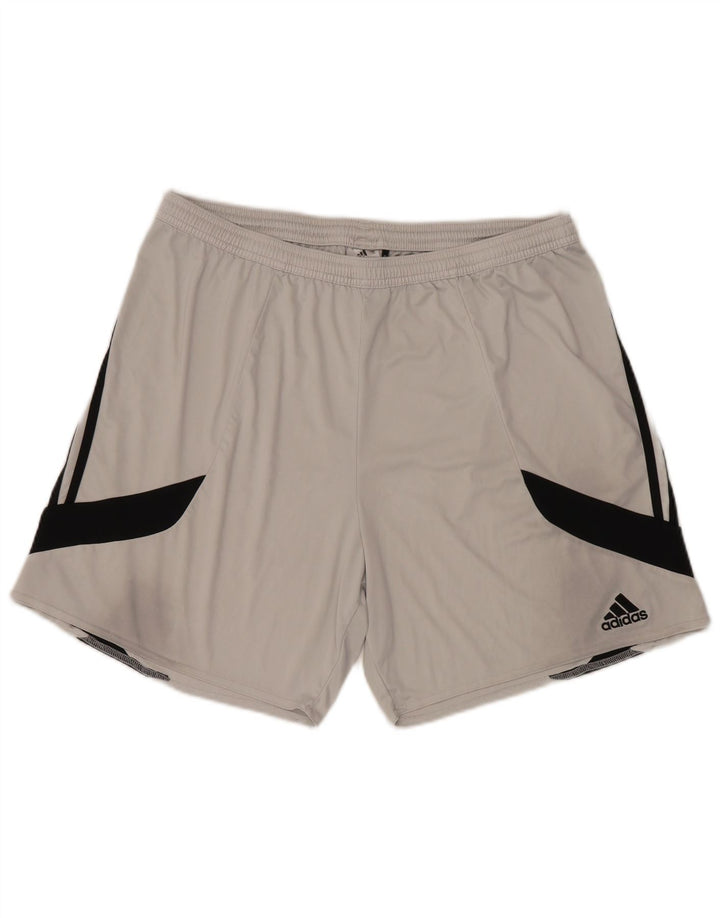 Мужские спортивные шорты NIKE 2XL, белый полиэстер с цветными блоками