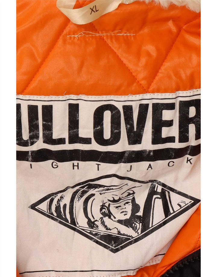 Мужская куртка-бомбер с капюшоном Pulloveria UK 42 XL, черный полиамид
