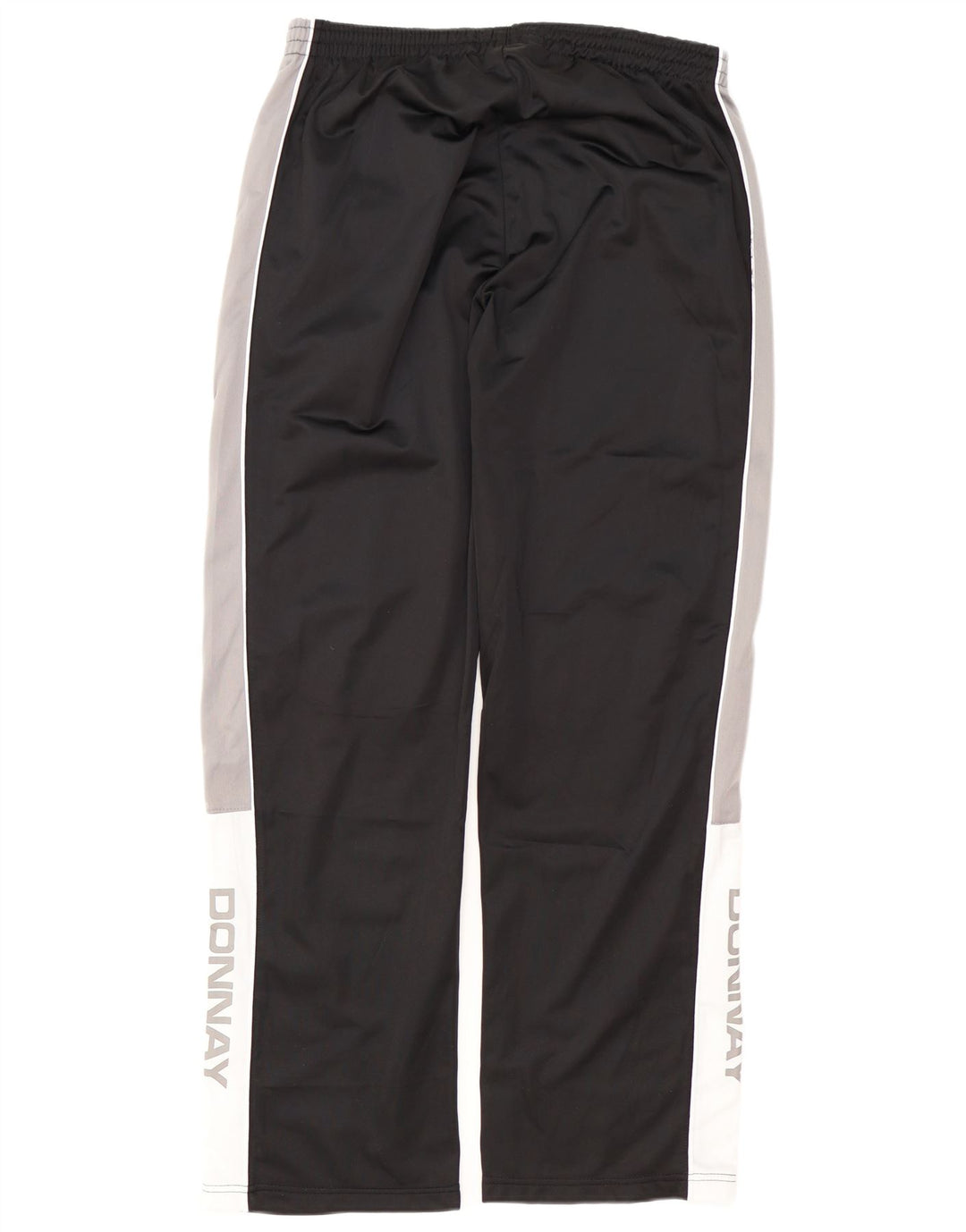 Donnay Мужские спортивные брюки XL, черные, полиэстер с цветными блоками