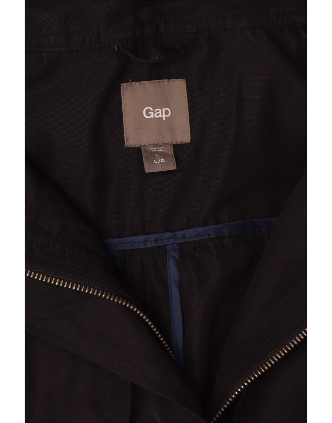 Женская парка большого размера с капюшоном Gap UK 16, большой черный полиэстер