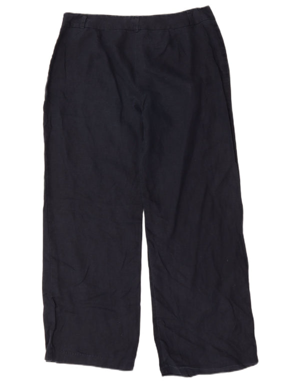 Женские повседневные брюки Marks & Spencer UK 12 Medium W32 L28 Темно-синие