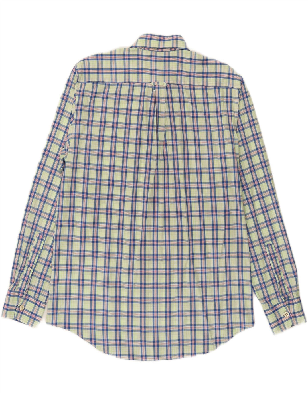 GANT Mens Regular Fit Shirt Medium Green Check Cotton