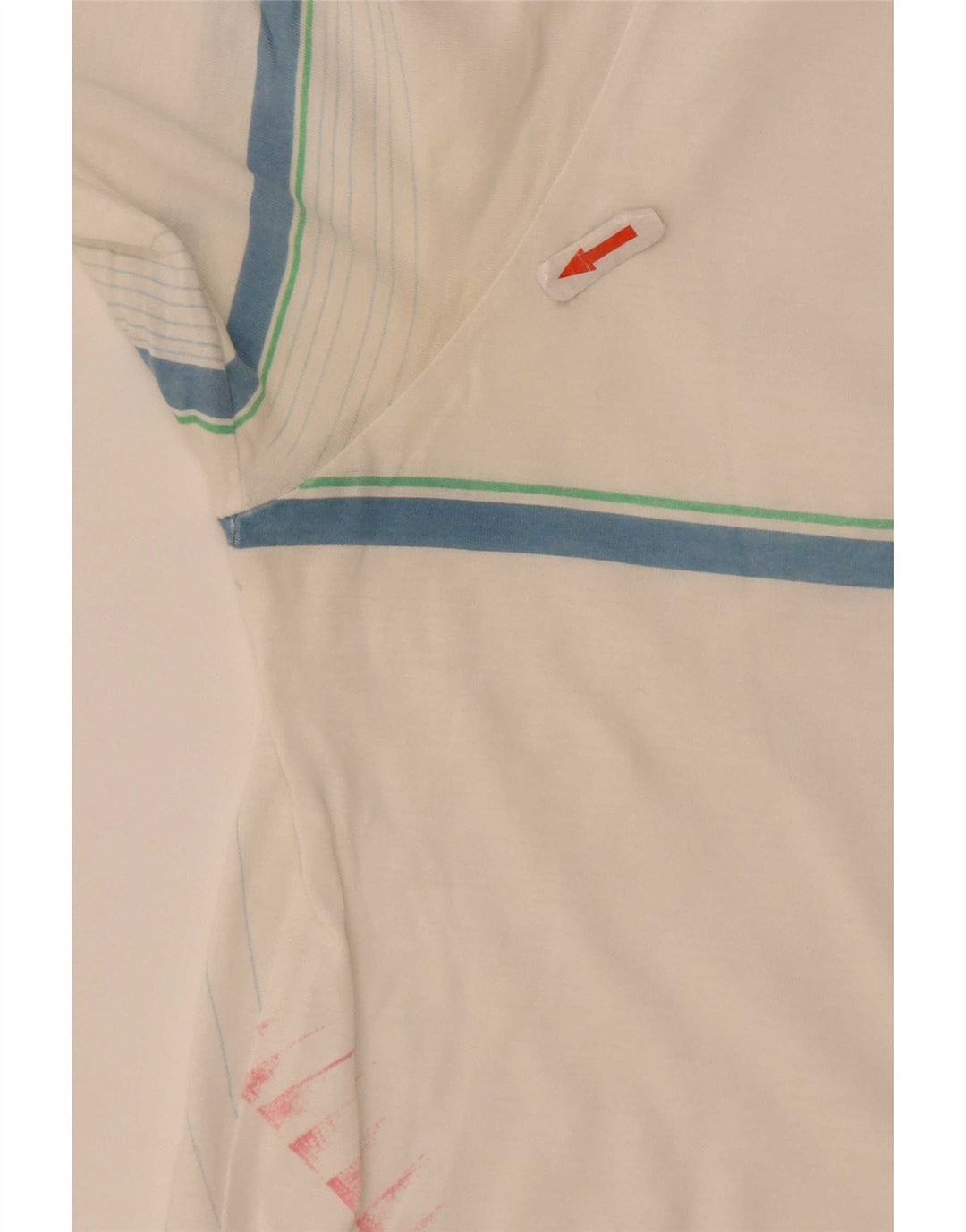 Мужская рубашка-поло AUSTRALIAN L'ALPINA IT 48 Medium White Geometric