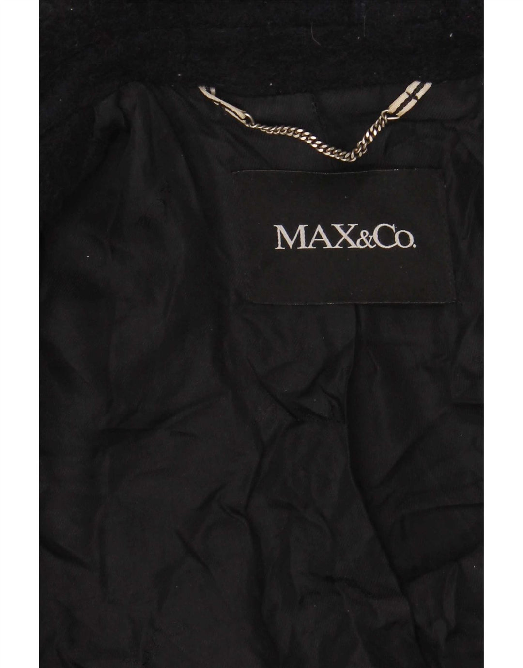 Женское полупальто Max & Co. UK 10, маленькое темно-синее