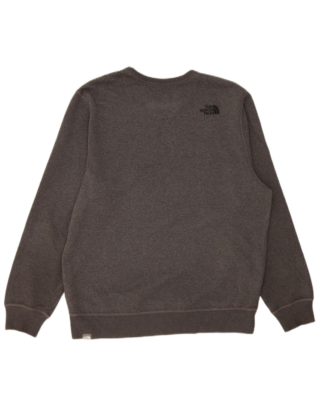 Мужской свитшот с рисунком The North Face, XL, серый хлопок