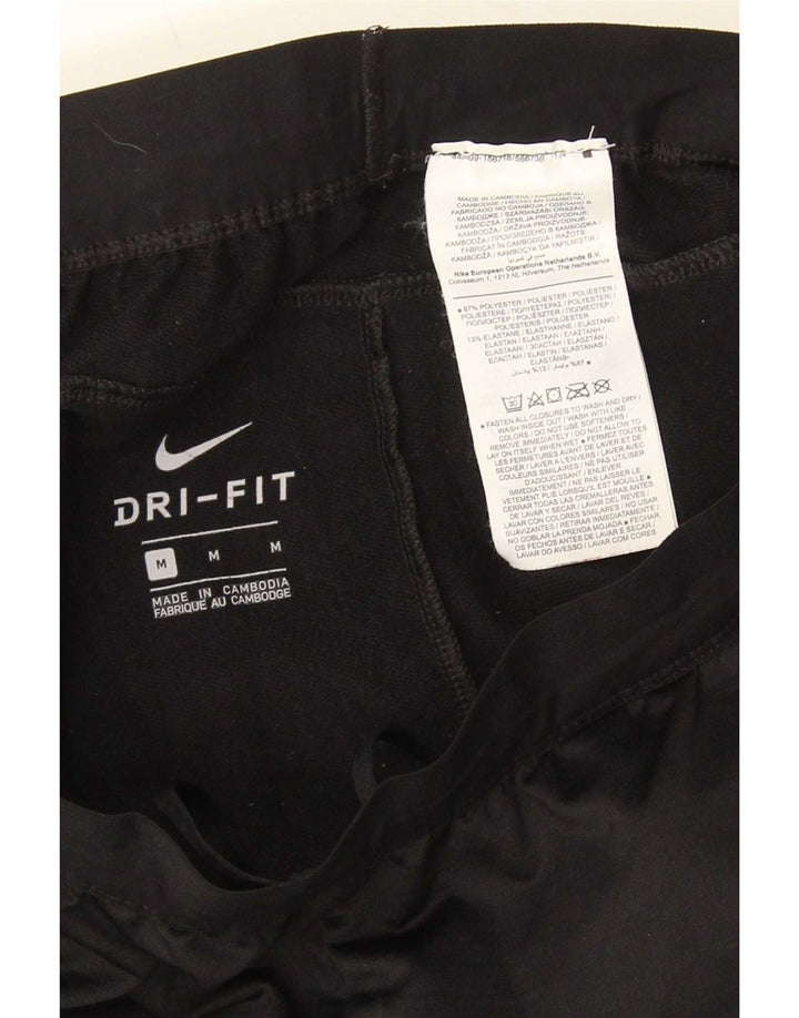 Мужские спортивные брюки Nike Dri Fit, средний черный полиэстер