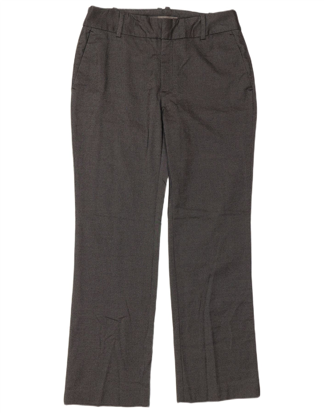 Женские прямые костюмные брюки Zara EU 38, маленькие W28 L30, серый полиэстер