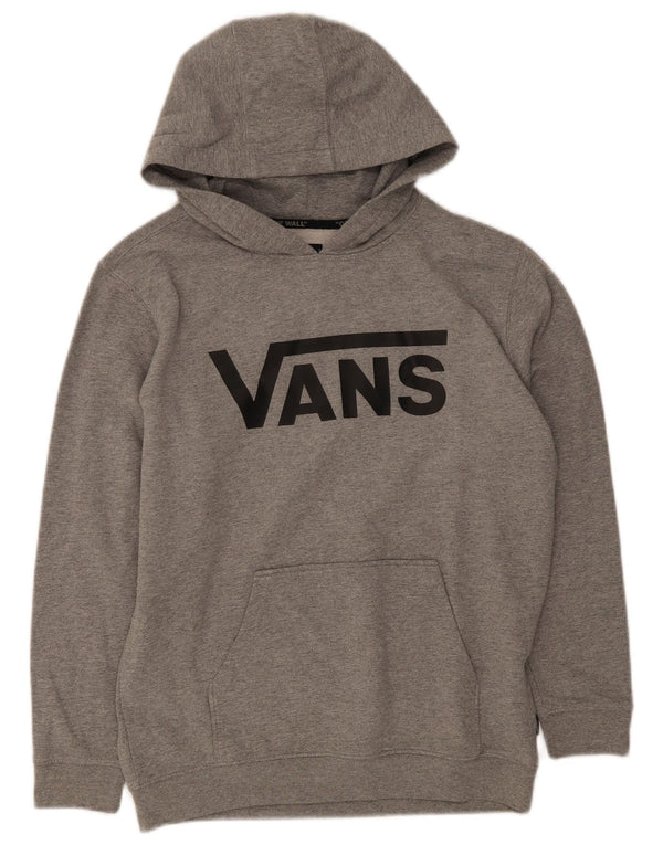 Женский джемпер с капюшоном Vans UK 18 XL, серый хлопок
