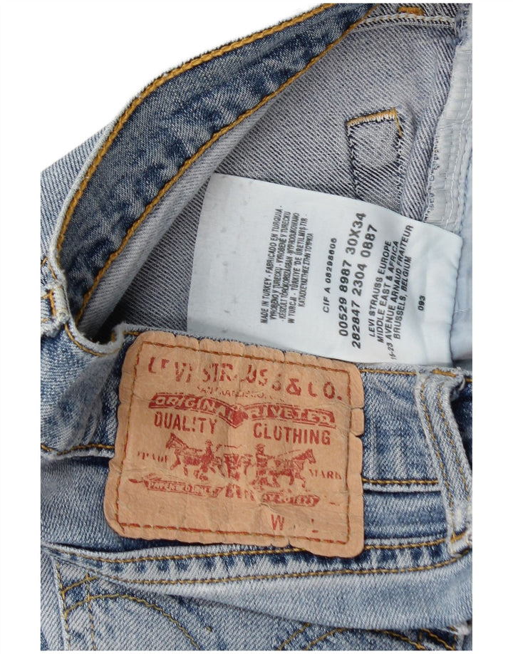 Женские джинсы Bootcut Levi's W30 L32 синие, хлопок
