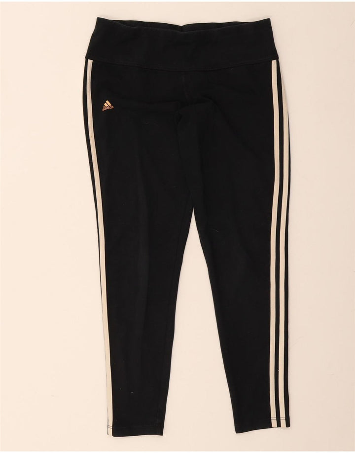Женские леггинсы ADIDAS Climalite UK 16/18, большие, черные