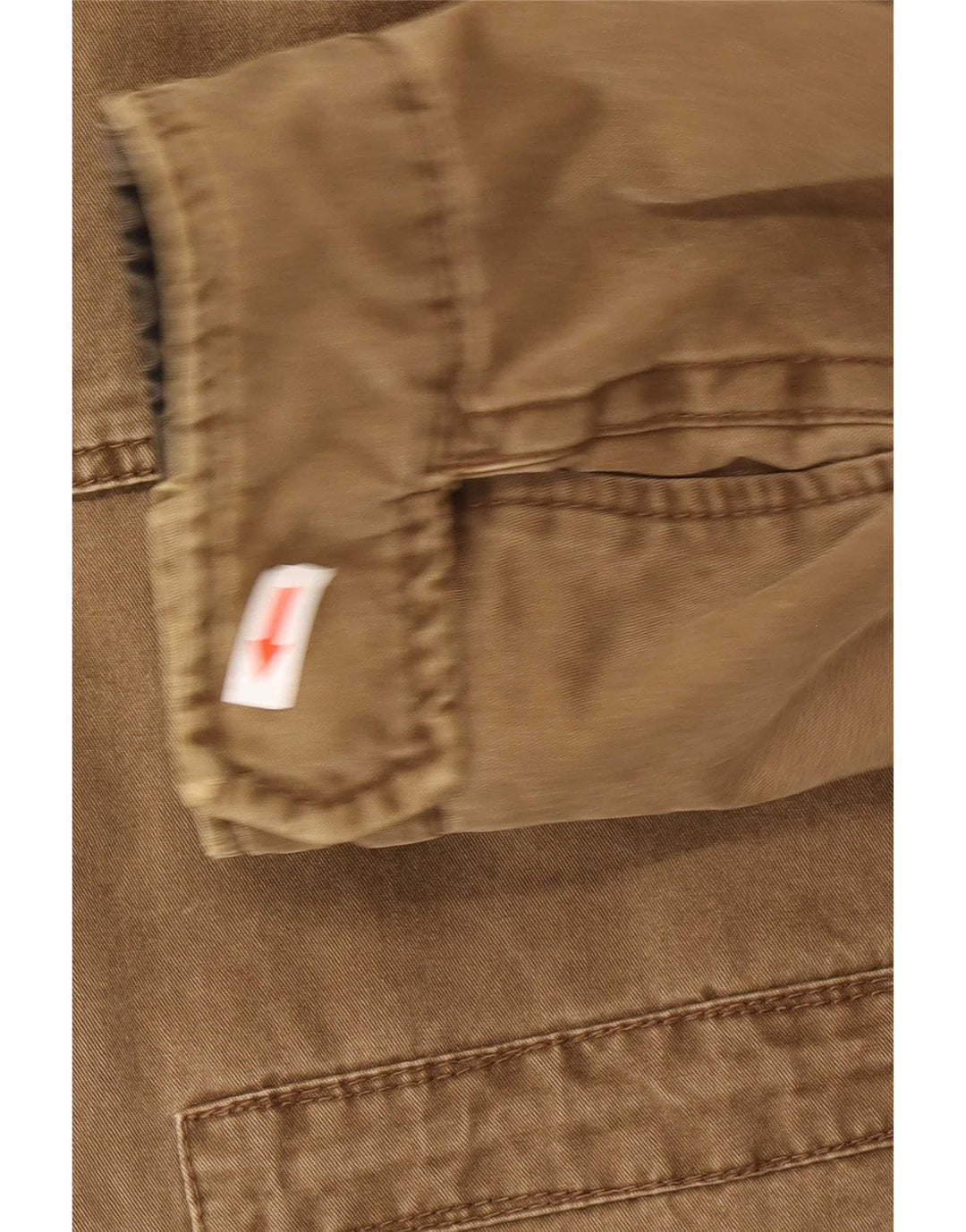 Мужская куртка в стиле милитари Camel Active IT 56 3XL Коричневый хлопок