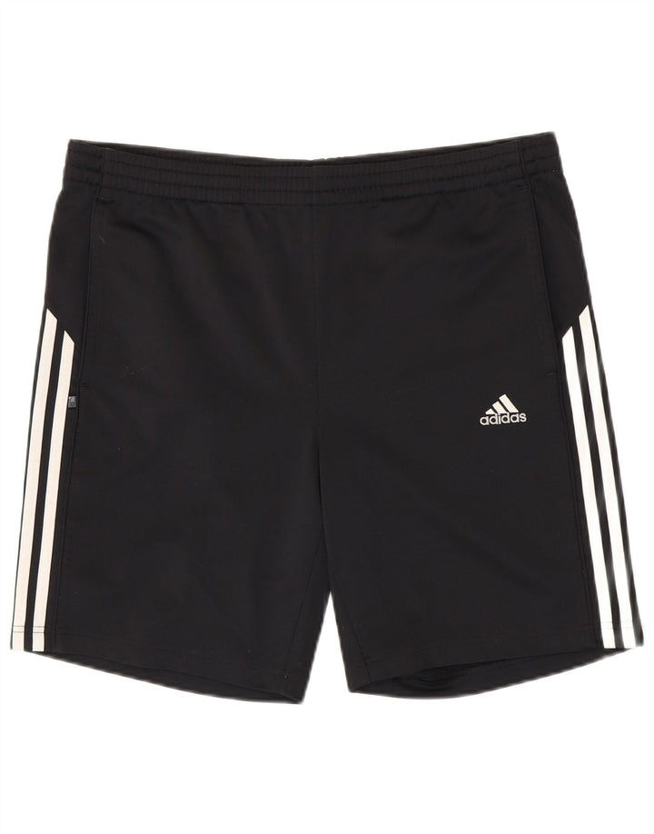 Мужские спортивные шорты ADIDAS, большие черные, полиэстер
