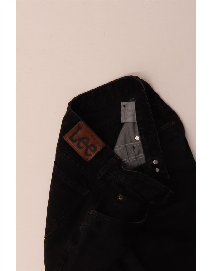 Женские прямые джинсы Lee W29 L26, черный хлопок