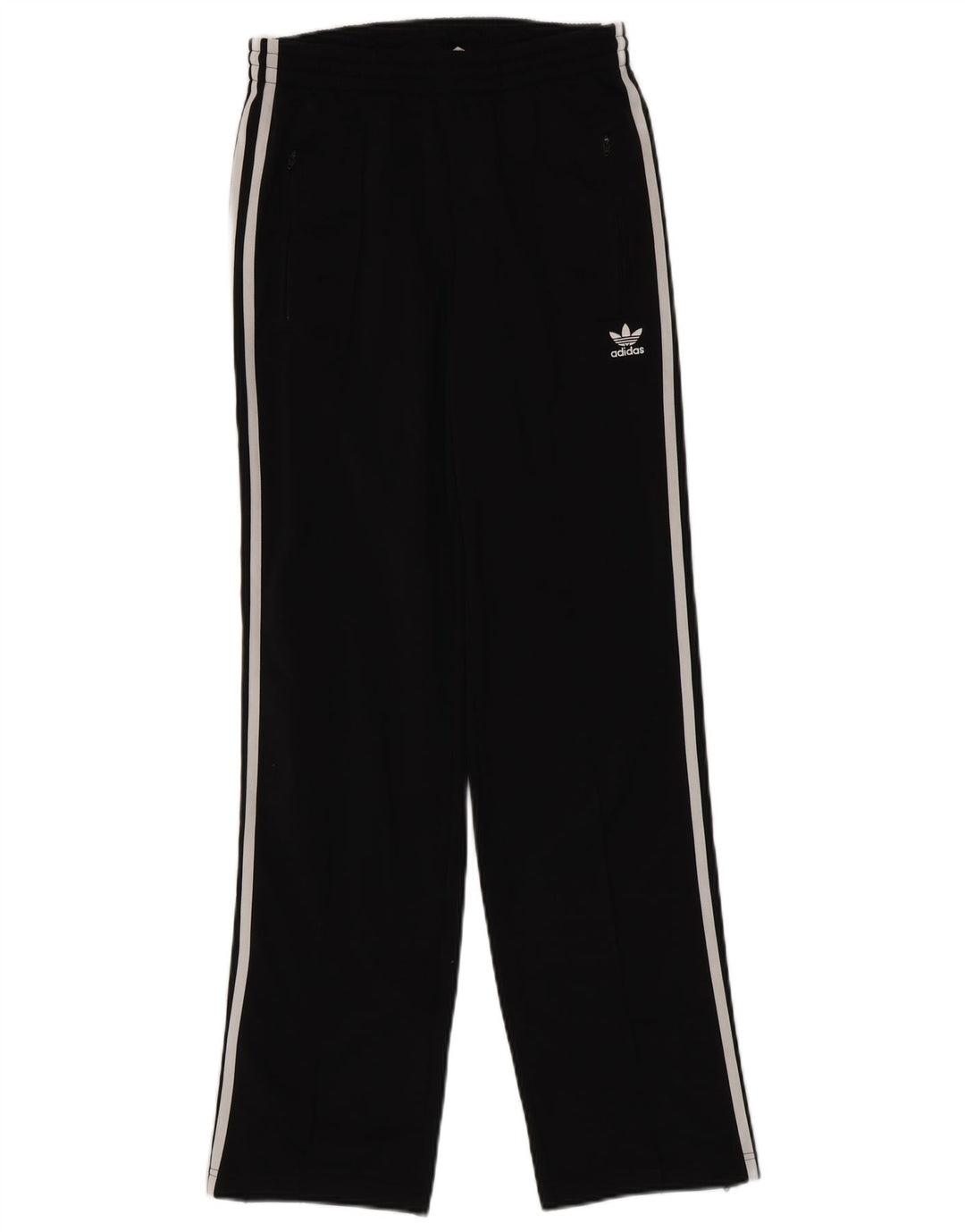 Женские спортивные брюки Adidas UK 8, маленькие черные из полиэстера