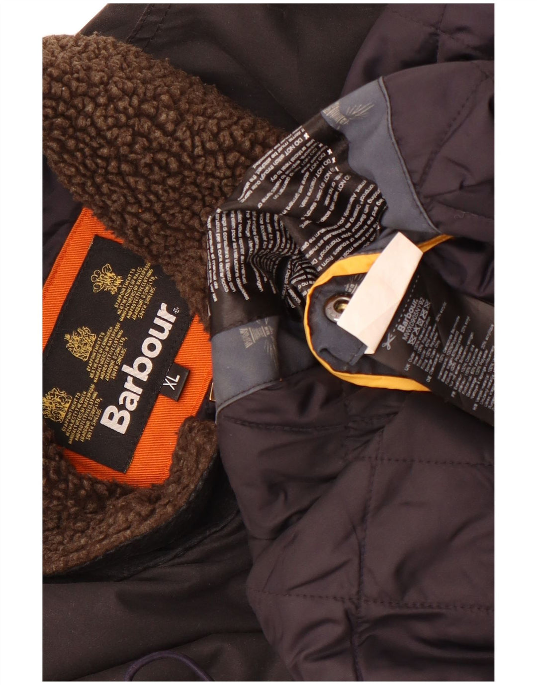 Мужская куртка Barbour из вощеного хлопка UK 42 XL, черный хлопок