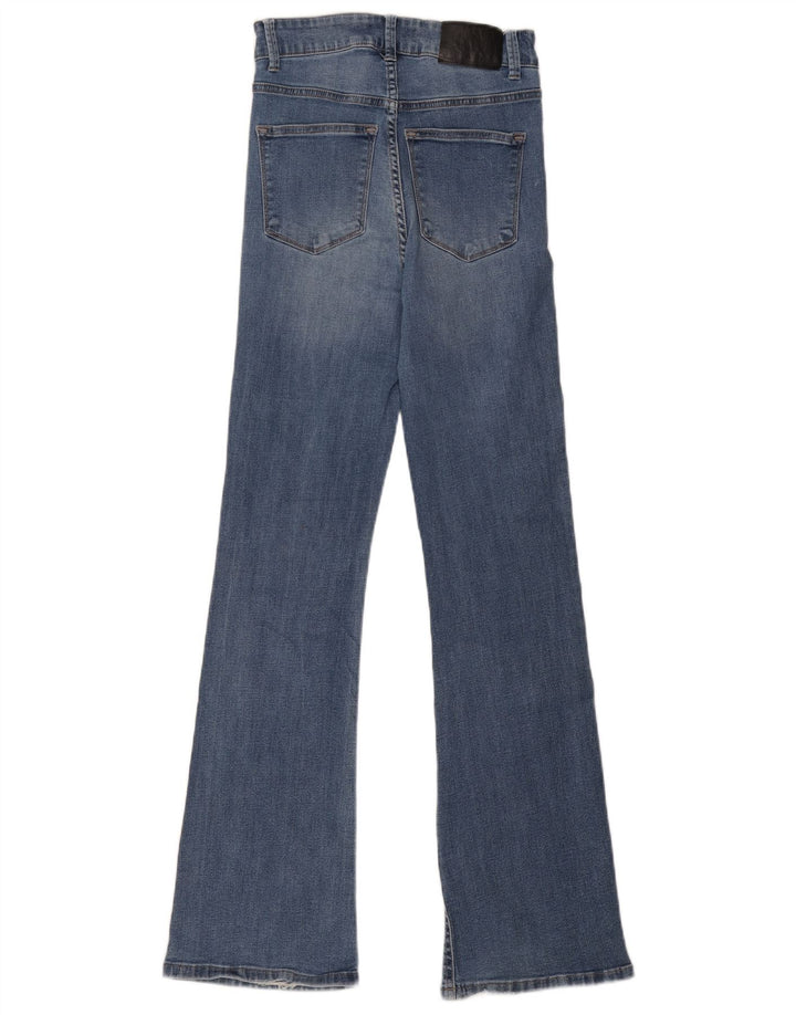 Женские расклешенные джинсы Dkny W27 L31 синие, хлопок