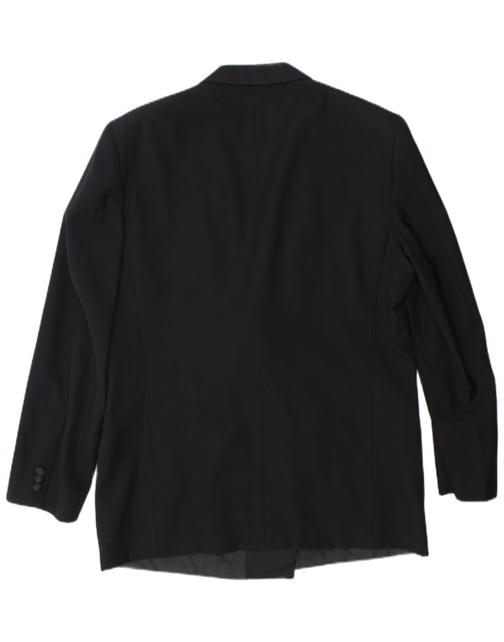 Мужские туфли Egon Von Furstenberg UK 40, большие W32 L32, черные из натуральной шерсти