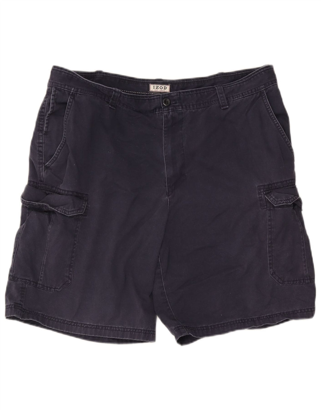 Мужские шорты-карго Izod W38 XL, темно-синие, хлопок
