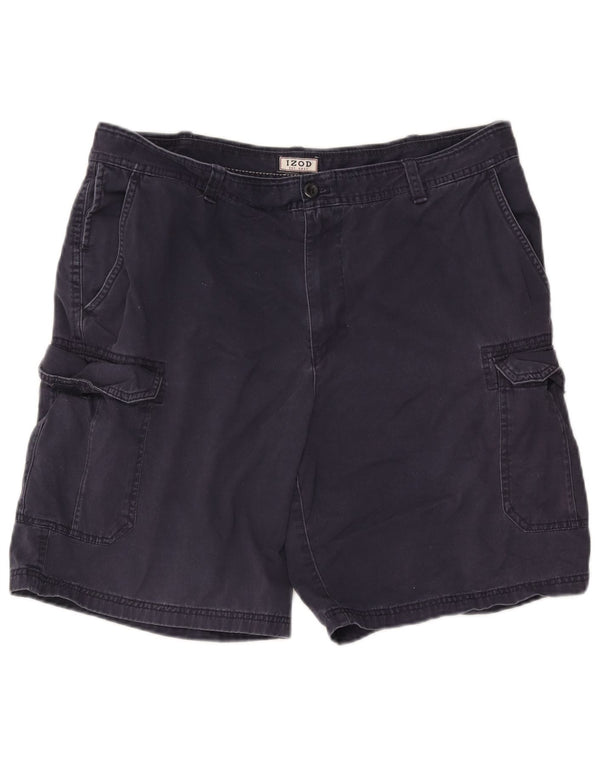 Мужские шорты-карго Izod W38 XL, темно-синие, хлопок