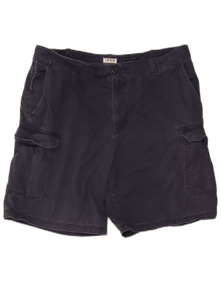 Мужские шорты-карго Izod W38 XL, темно-синие, хлопок