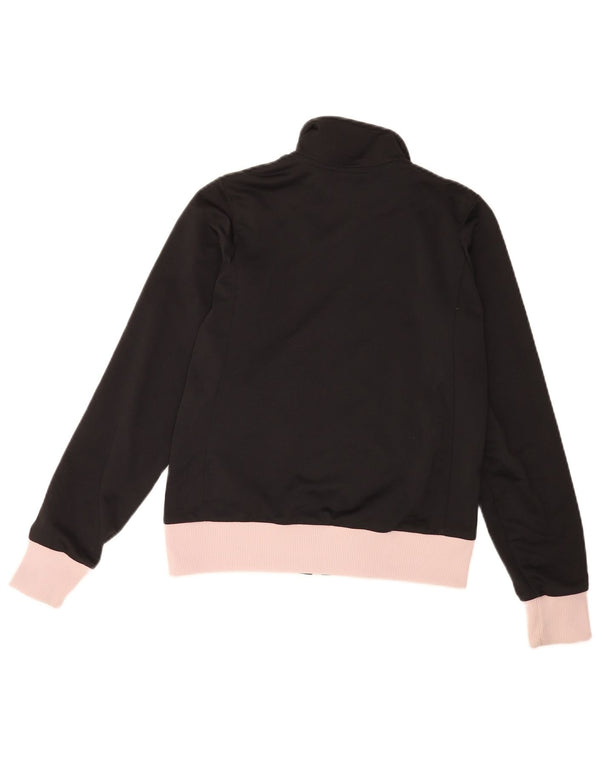 Женская верхняя куртка Nike Air Tracksuit UK 8/10, маленькая черная, полиэстер, спортивная
