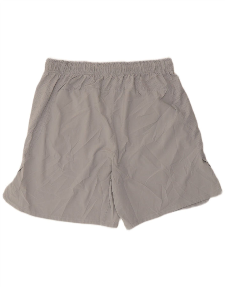 Мужские спортивные шорты NIKE Dri Fit с графическим рисунком XL, серый полиэстер