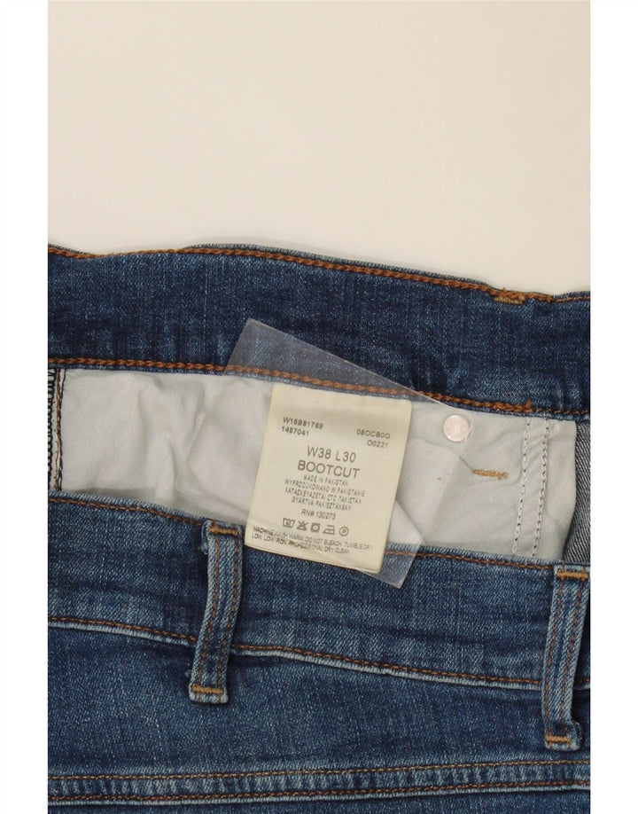 Мужские джинсы WRANGLER Bootcut W38 L30 синие, хлопок