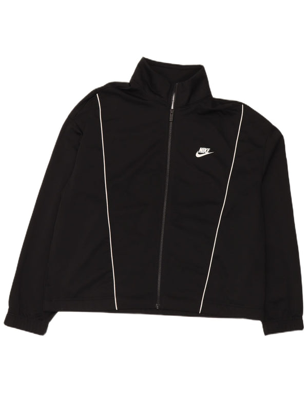 Nike Mens Tracksuit Top Jacket XL Black Polyester