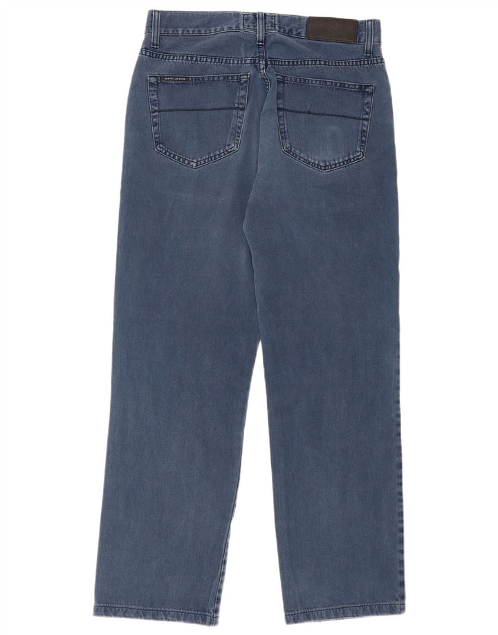 Мужские прямые джинсы GANT W32 L31 синие