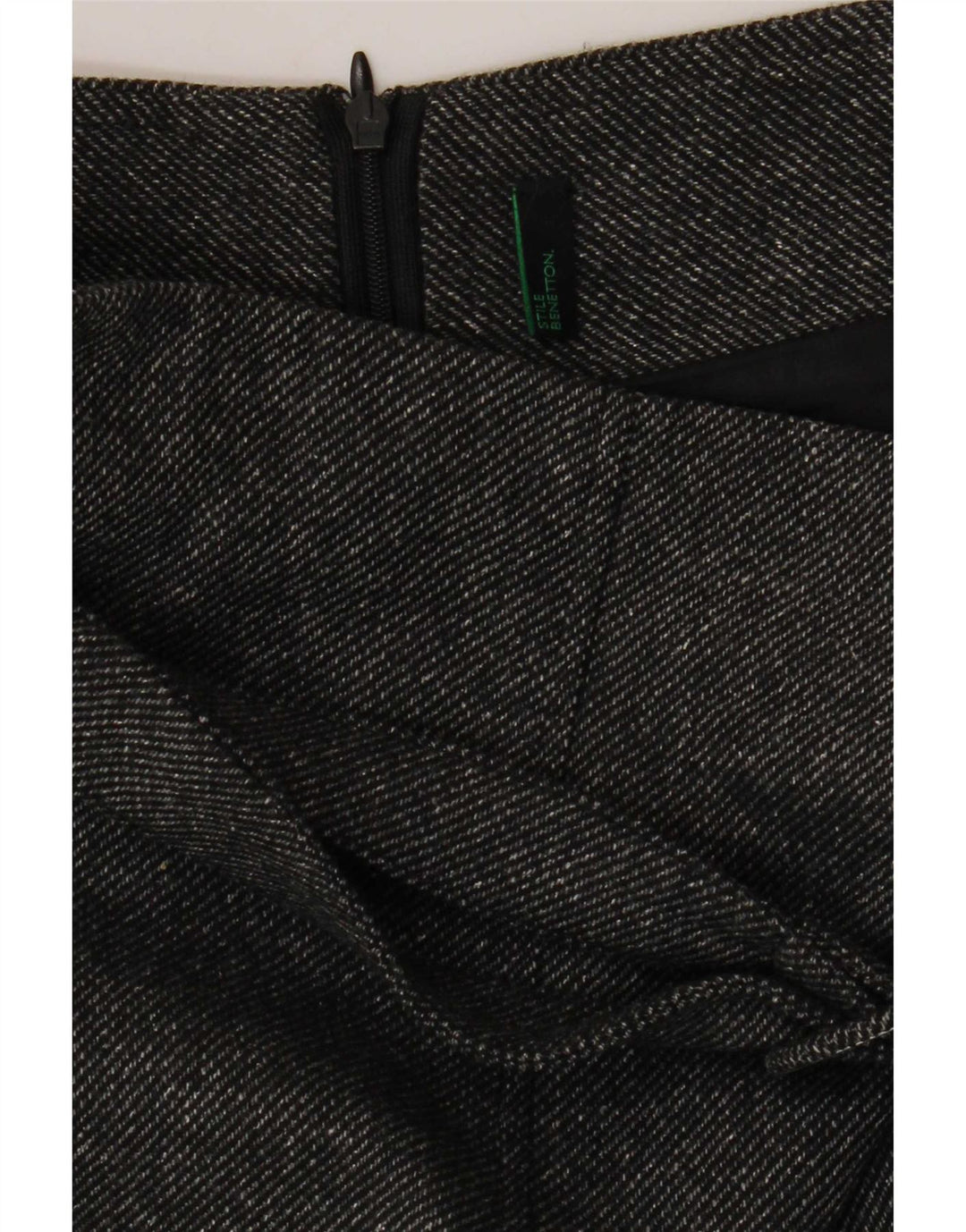 Женская юбка-карандаш Benetton W26, маленькая, серая