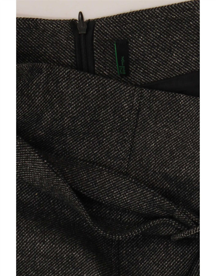 Женская юбка-карандаш Benetton W26, маленькая, серая