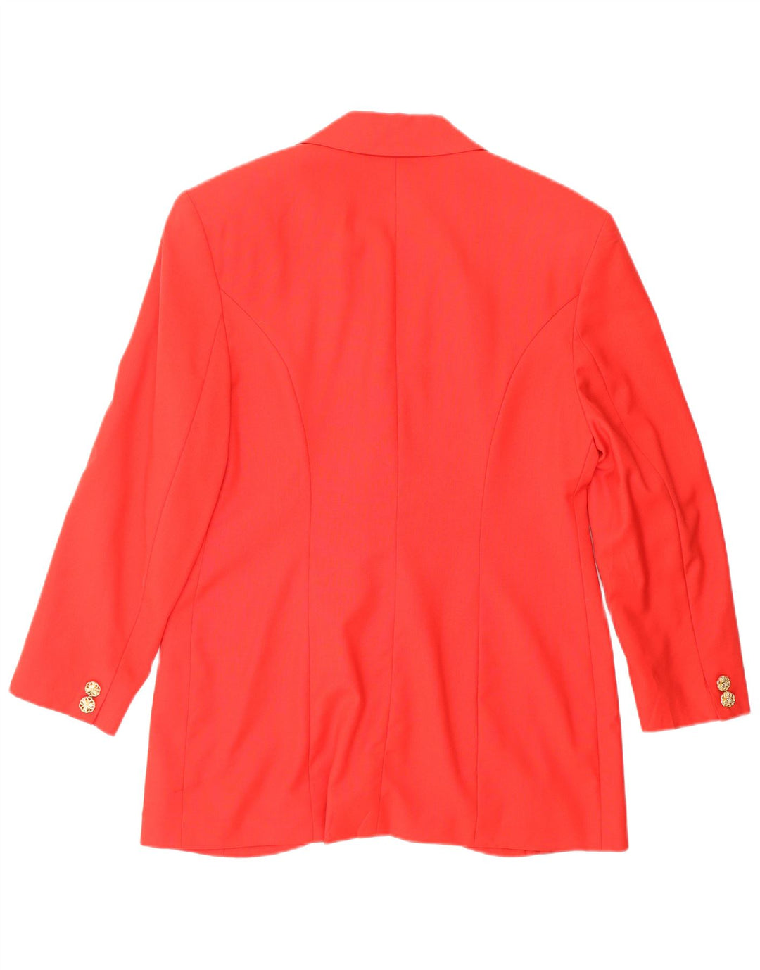 ВИНТАЖНЫЙ комплект женской юбки из 2 предметов на 2 пуговицах IT 44, средний W26, красная шерсть